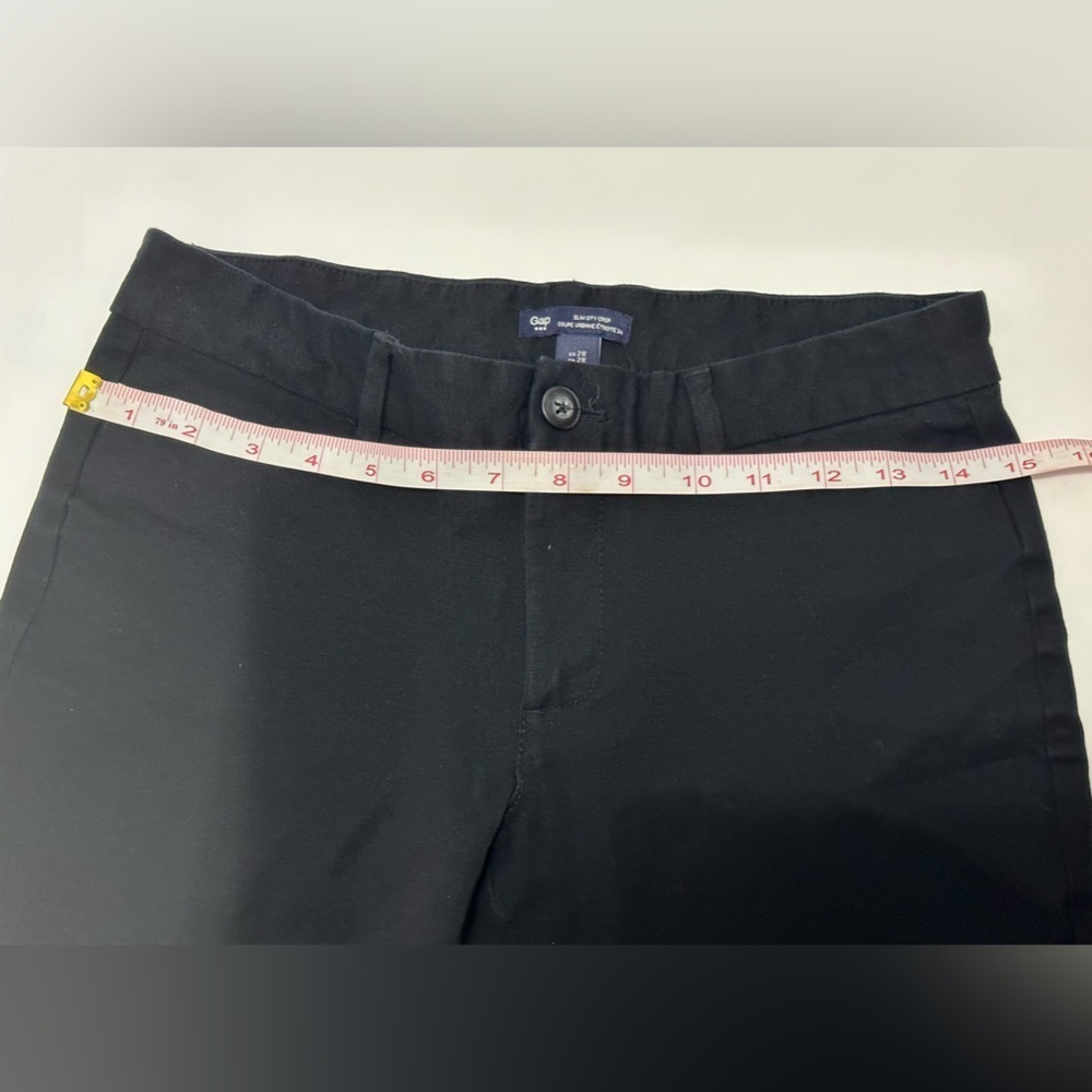 Gap Women's Straight Leg Pants - Black 🌟 - Picture 8 of 11